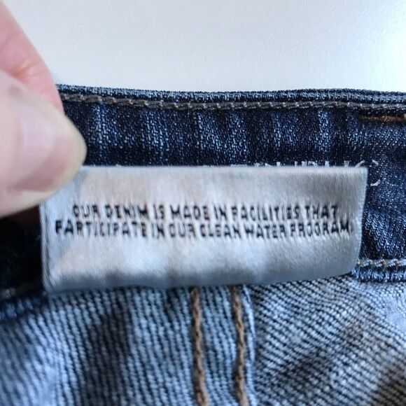 Banana Republic Urban Bootcut Jeans Blue Women's Sz 4 - Picture 7 of 10